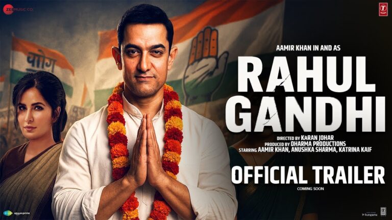 Rahul Gandhi – Trailer | Aamir Khan | Anushka Sharma | Katrina Kaif | Congress | New Movie 2025