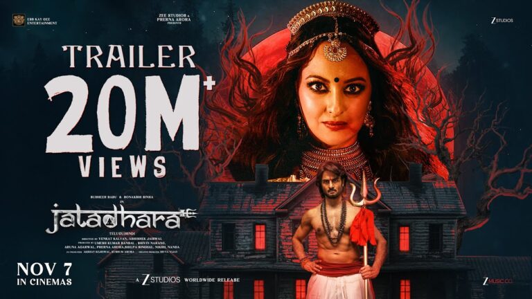 JATADHARA Official Hindi Trailer | Sudheer Babu | Sonakshi Sinha | Prerna Arora | In Cinemas 7 Nov