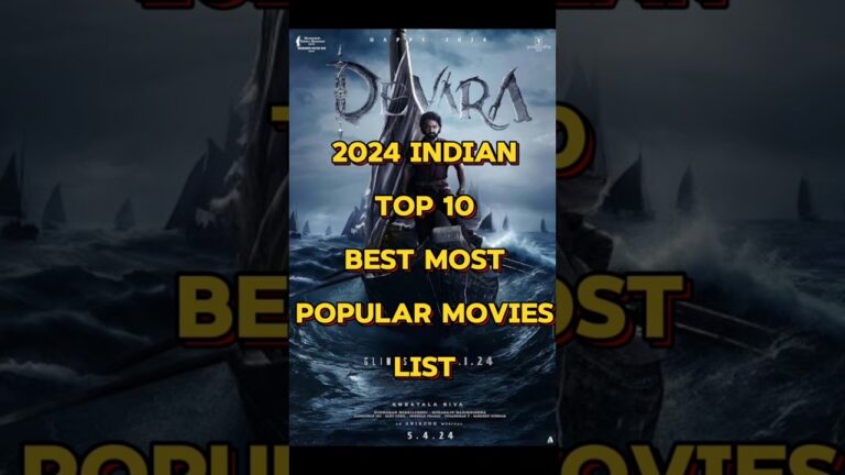 Top10 | 2024 Indian top10 best most popular movies list| #top10 #devara #stree2 #G.O.A.T #new movies