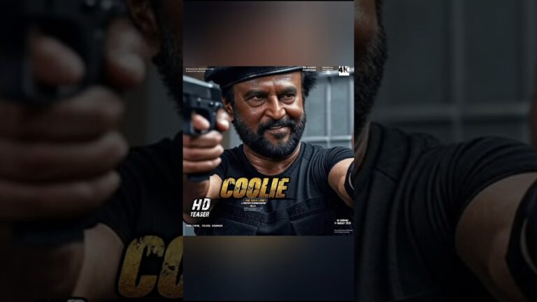 Coolie Rajinikanth Teaser | Rajinikanth New movie | #trailer #shortfeed @tonitoonzkahaniyan