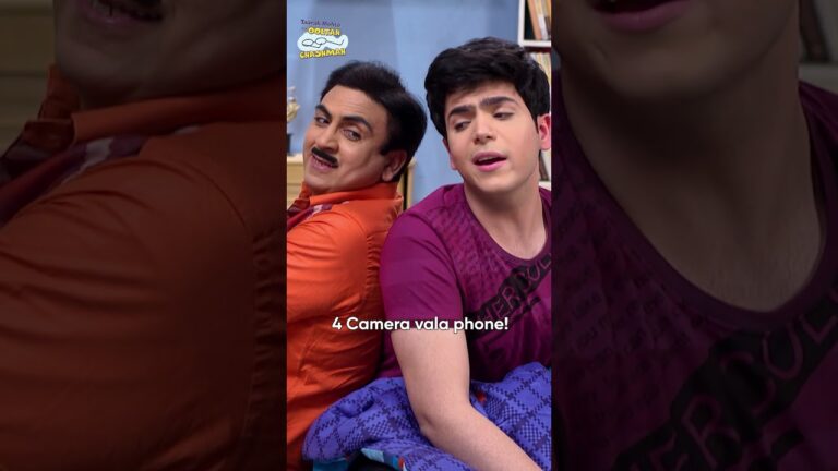 4 camera vala phone!#tmkoc #comedy #trending #reels #shorts #politics #news