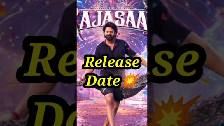 Raja Saab Movie Release Date #Prabhas #Shorts #Viral