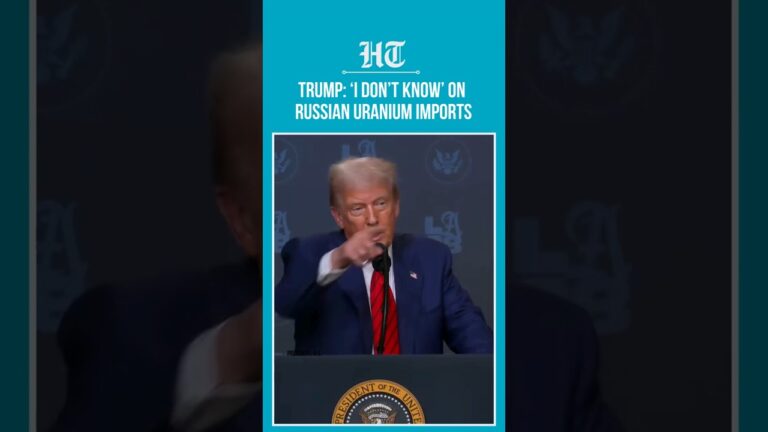 Trump Stunned: India Charges U.S. Of Imports Of Russian Uranium Amid Delhi’s Energy Row | #shorts