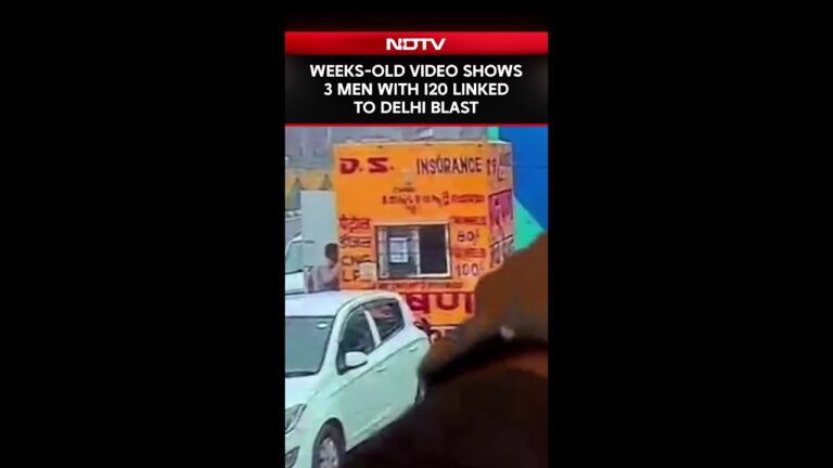Delhi Blast News | New Video Surfaces Of i20 Car Linked To Red Fort Blast