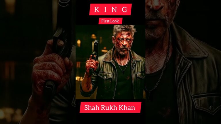 SRK is BACK as a KING! 👑 First Look from New Movie ‘King’ #ShahRukhKhan #Shorts #trailer #bollywood