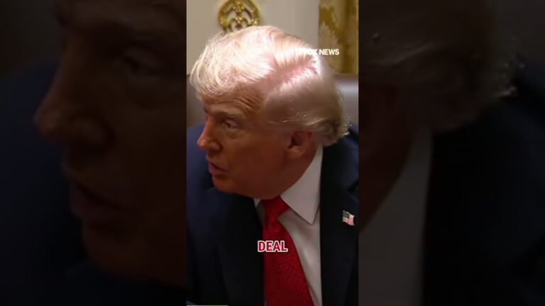 Trump vows to ‘ERADICATE’ Hamas if they break peace deal #shorts #foxnews #trump #news