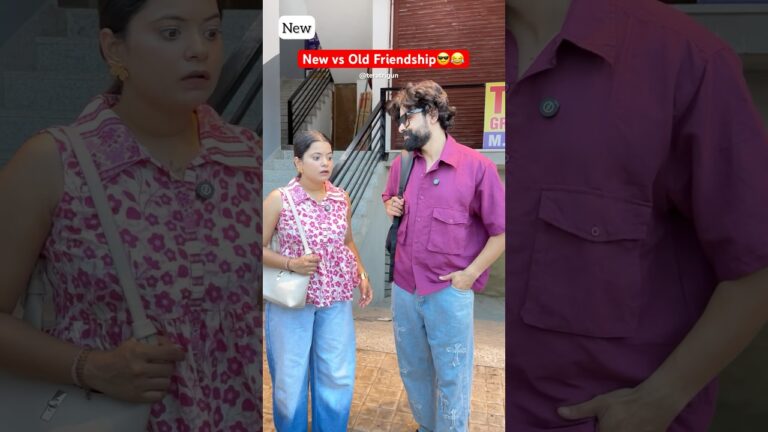 New vs Old Friendship😎😂 #shorts #ytshorts #funnyshorts #comedyshorts #teratrigun