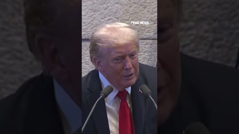 Trump asks Israeli president to PARDON Netanyahu: ‘Come on!’ #shorts #foxnews #trump #world