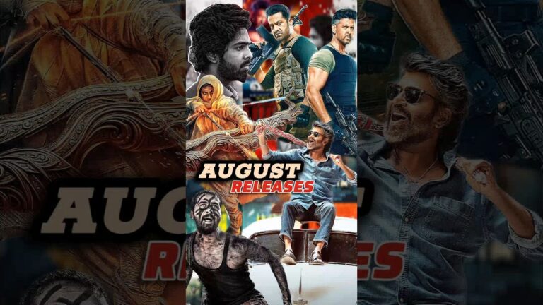 August🤩Month Releases🎬Tamil &Tamil Dubbed Movies/கூலி💥வார்2✨/GSS VOICE/#shorts #updates