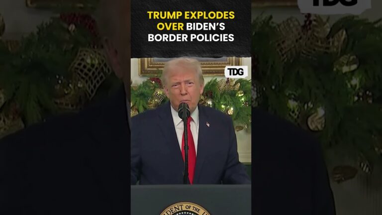 #watch | Trump Criticizes Biden’s Border Policies, Calls for New President | #shorts #viralshorts