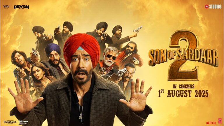 Son Of Sardaar 2 – OFFICIAL TRAILER | Ajay Devgn & Mrunal Thakur | Vijay Kumar Arora | 1st August