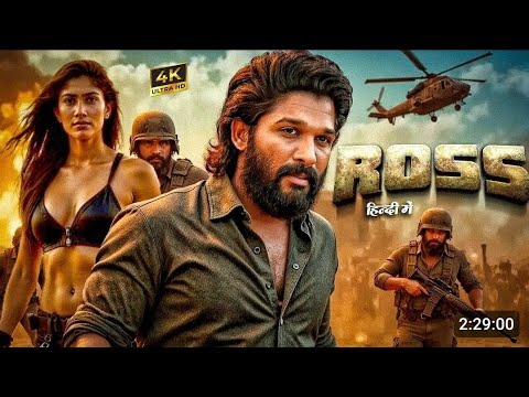 ROSS (2025) | Allu Arjun New Action Movie | 2025 Full Action New Release Blockbuster Film