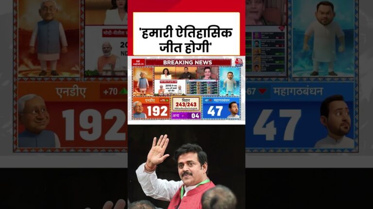 Bihar Election Result: हमारी ऐतिहासिक जीत होगी #aajtak #shorts #viral #biharelection #bjp #nda