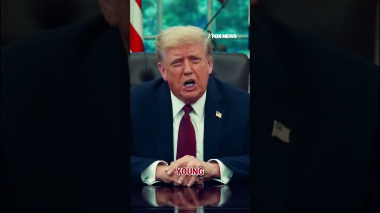 BREAKING: Trump releases Oval Office statement reacting to the assassination of Charlie Kirk #shorts