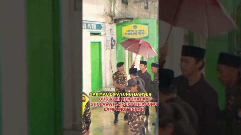 gus azmi khansa mariska sholawat seputih agung lampung #hadrohpusat #beritaterkini #datvilla #shorts