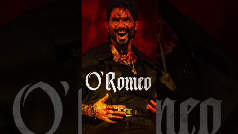 O Romeo | Shahid Kapoor | New Trailer | Trailer | New Movies | social v | Socialvi #newtrailer