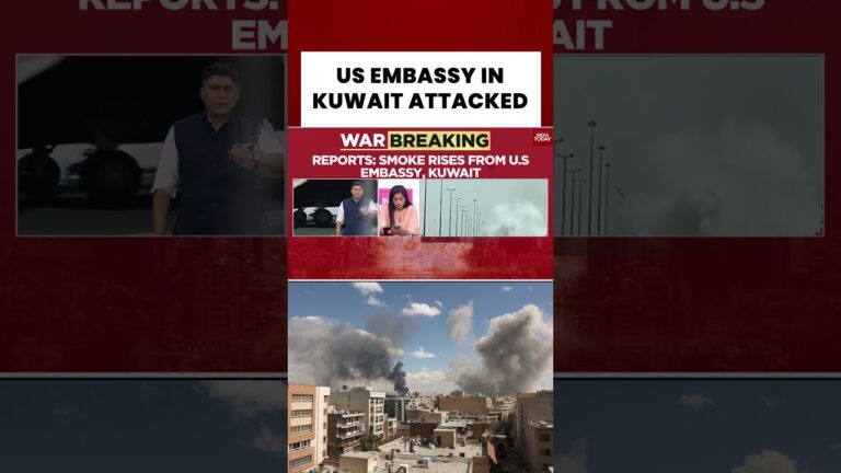US-Iran War Updates: Iran Attacks US Embassy In Kuwait | Iran US Conflict Increases | #shorts