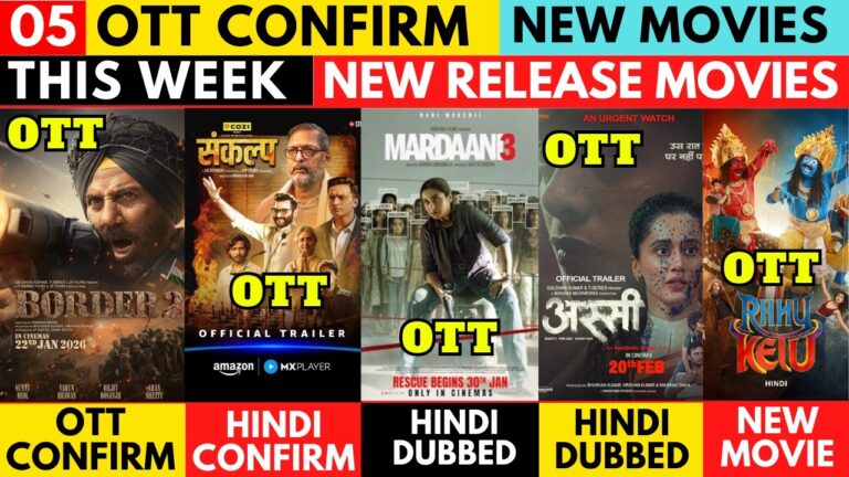 OTT Release Movies I Border 2 OTT I Mardaani 3 OTT I New on OTT  @PrimeVideoIN @Netflix #dhurandar