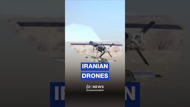 Iranian state TV airs footage of drone launch