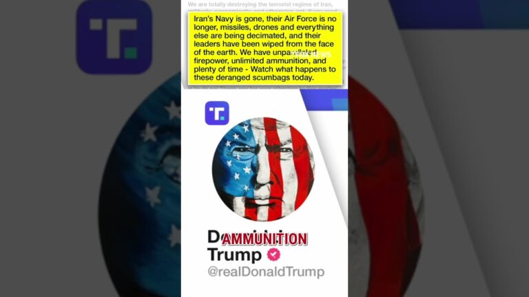 ‘WATCH WHAT HAPPENS!’: Trump issues OMINOUS warning to Iran #shorts
