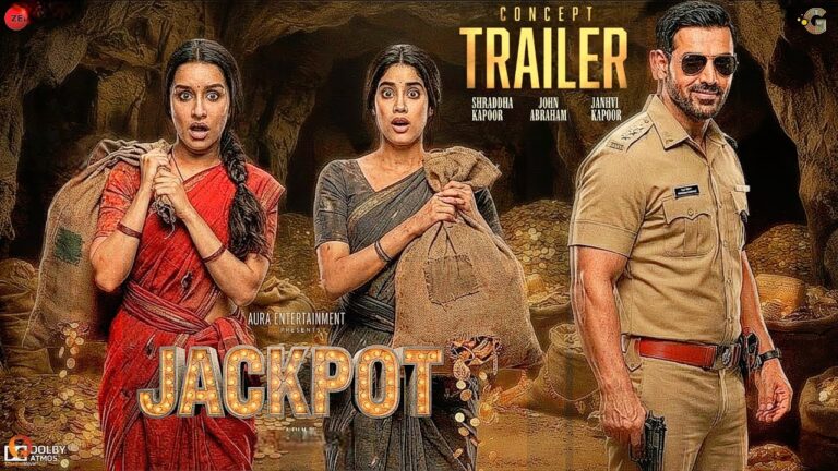 JACKPOT-Official Trailer | John Abraham| Shraddha Kapoor| Janhvi kapoor |new bollywood movie trailer