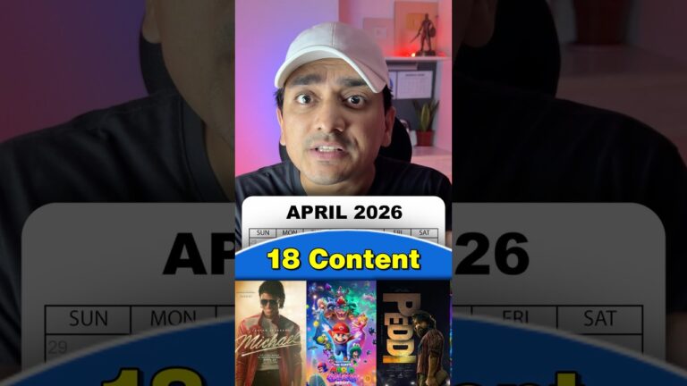 Upcoming APRIL Movies/Series